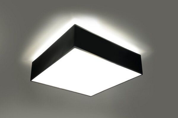 Plafonieră HORUS 35 2xE27/60W/230V negru