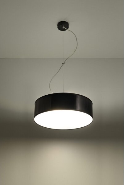 Lustră pe cablu ARENA 35 2xE27/60W/230V negru