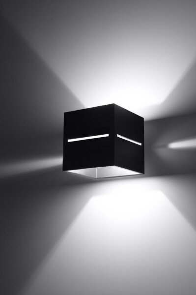 Aplică perete LOBO 1xG9/40W/230V negru