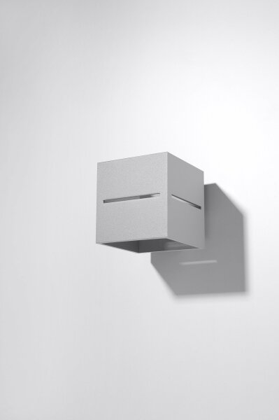 Aplică perete LOBO 1xG9/40W/230V gri