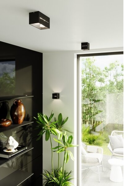 Aplică perete LOBO 1xG9/40W/230V negru