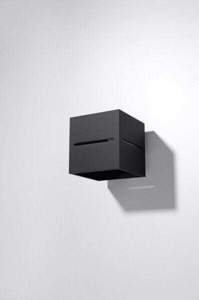 Aplică perete LOBO 1xG9/40W/230V negru