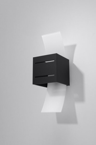 Aplică perete LORETO 1xG9/40W/230V negru