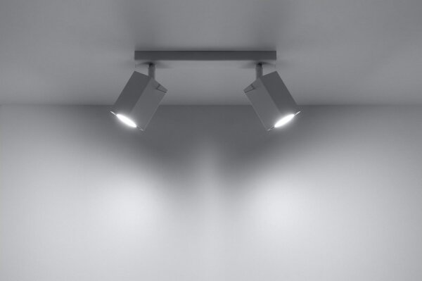 Lampă spot MERIDA 2 2xGU10/40W/230V alb