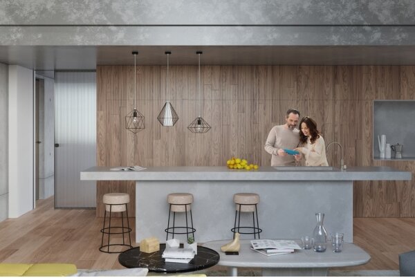 Lustră pe cablu DEMI 1xE27/60W/230V negru/alb
