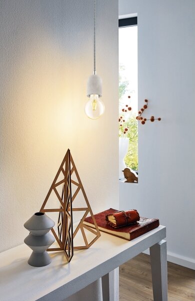 Eglo 32531 - Lustră pe cablu YORTH 1xE27/60W/230V