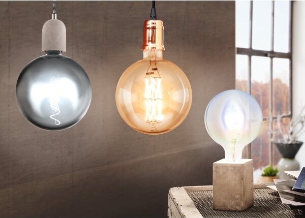 Eglo 32539 - Lustră pe cablu YORTH 1xE27/60W/230V