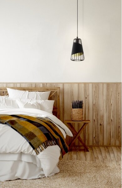 Eglo 49447 - Lustră pe cablu AUSTELL 1xE27/60W/230V