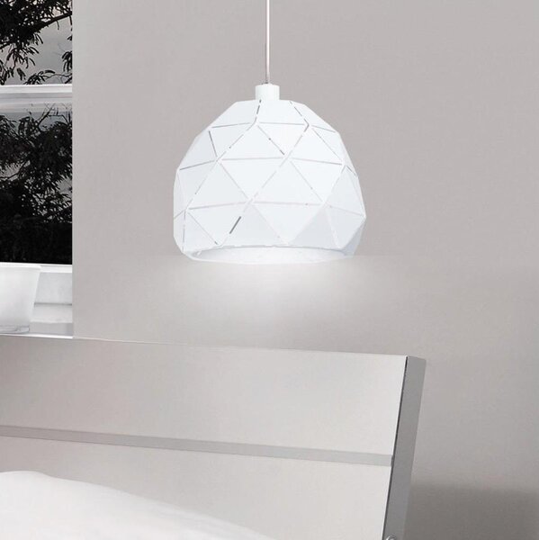 Eglo 97854 - Lustră pe cablu ROCCAFORTE 1xE27/60W/230V