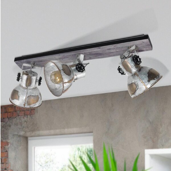 Eglo 49652 - Lampă spot BARNSTAPLE 3xE27/40W/230V