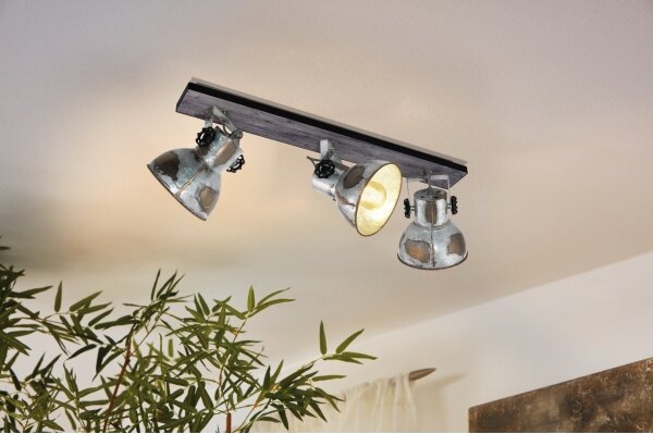 Eglo 49652 - Lampă spot BARNSTAPLE 3xE27/40W/230V