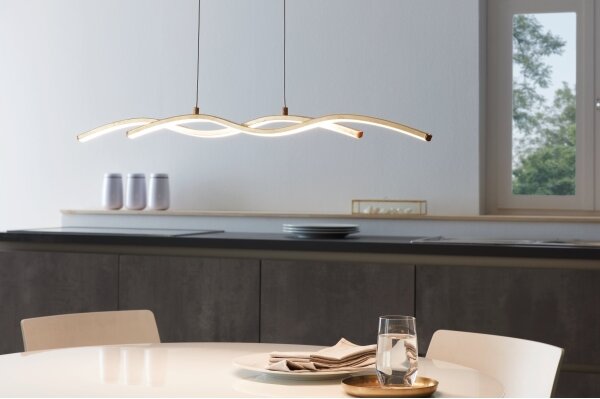 Eglo 97745 - Lustră LED pe cablu MIRAFLORES 2xLED/8,5W/230V