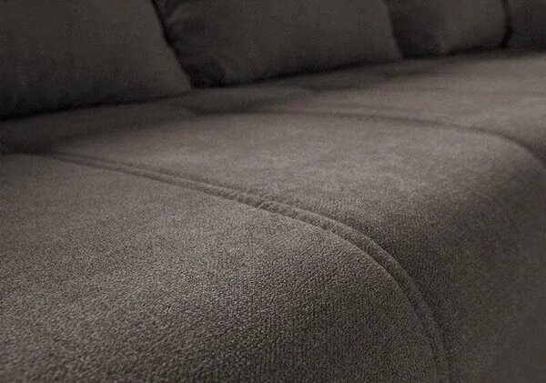 Colțar extensibil dumonde cu ladă de depozitare Loana Enjoy Kaki 270x185 cm