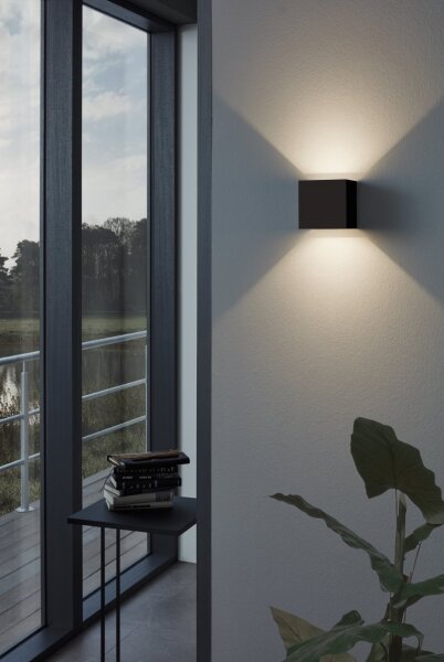 Aplică LED de exterior CALPINO 2xLED/3,3W/230V IP54 Eglo 97242