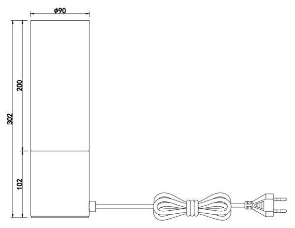 Lampă de masă tactilă ANNIKA 1xE27/25W/230V Globo 21000TB