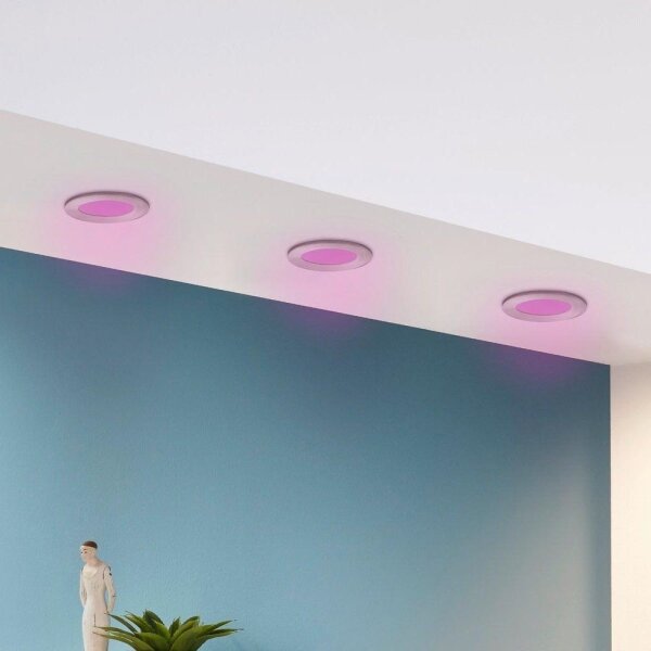 Eglo 32882 - Set 3x spoturi LED RGB încastrate, reglabile FUEVA-C LED/3W/230V