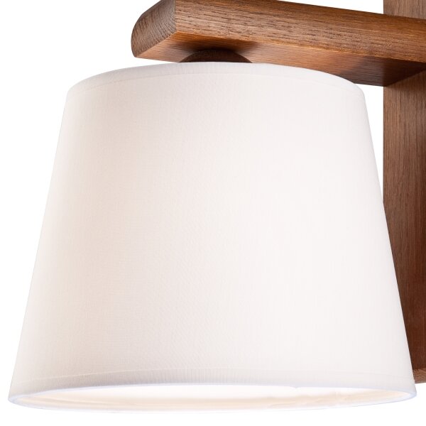 Aplică de perete AIDA 1xE27/60W/230V stejar
