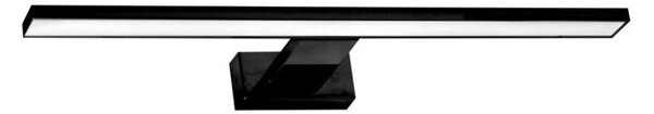 Aplica LED de perete pentru baie SHINE, 7 W, 230 V, 30 cm, IP44, negru