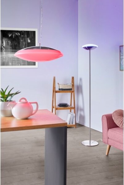 Eglo 97812 - Lustră LED RGB dimabilă suspendată pe cablu FRATTINA-C LED/27W/230V
