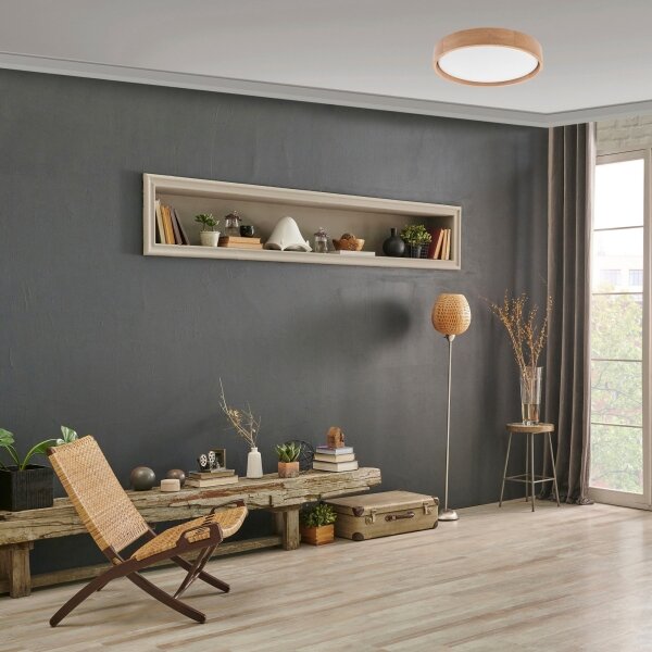 Plafonieră LED Brilagi MANAROLA SMART LED/24W/230V Tuya + telecomandă