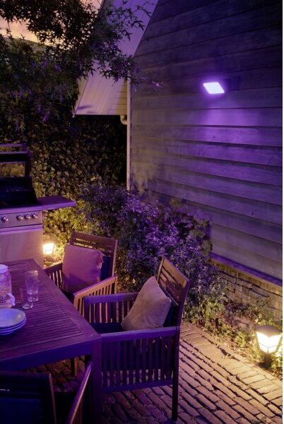 Philips - LED RGB Proiector exterior Hue DISCOVER 2xLED/15W/230V IP44