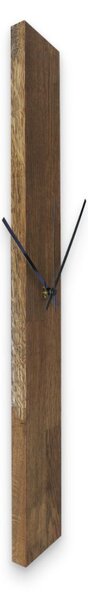 Ceas de perete elegant din lemn, design negru - TERRA