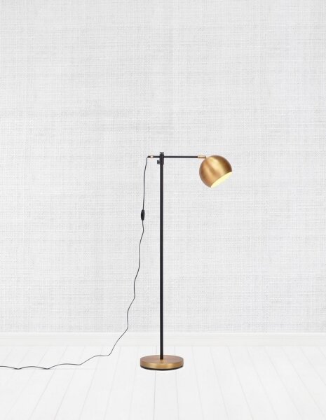 Markslöjd 107231 - Lampadar CHESTER 1xE27/40W/230V negru/bronz