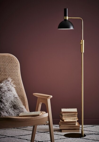 Markslöjd 106972 - Lampadar dimmabil LARRY 1xE27/60W/230V negru/auriu