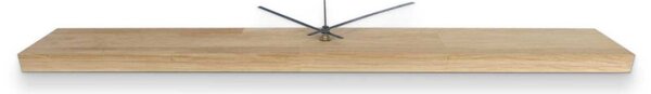 Ceas de stejar în stil scandinav, design minimalist modern | QOGOP
