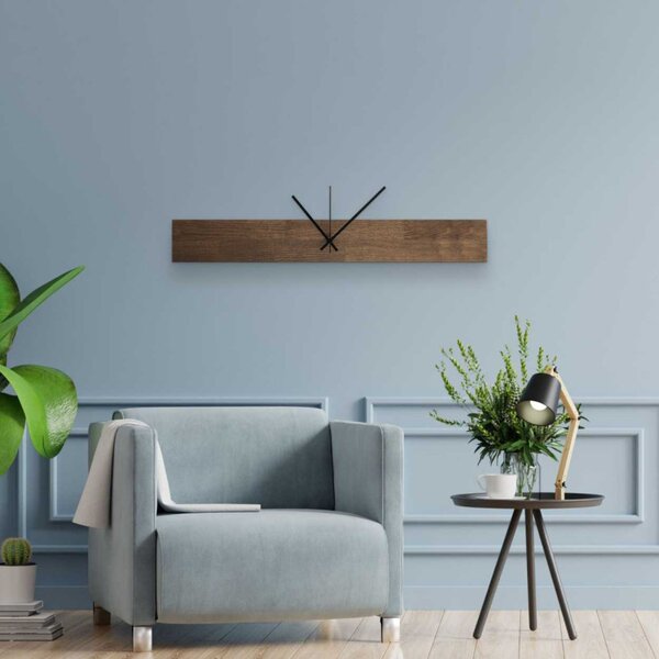Ceas minimalist din lemn natural | HOKAI