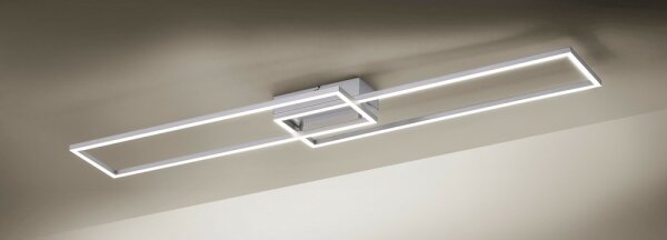 Lustră LED aplicată dimabilă IVEN 2xLED/20W/230V Leuchten Direkt 14019-55