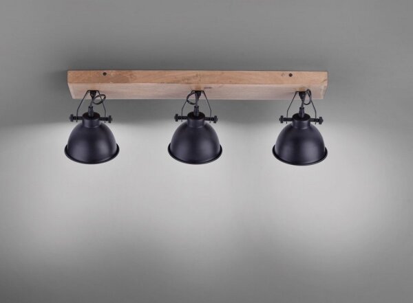 Leuchten Direkt 11983-18 - Lampă spot SAMIA 3xE14/40W/230V negru