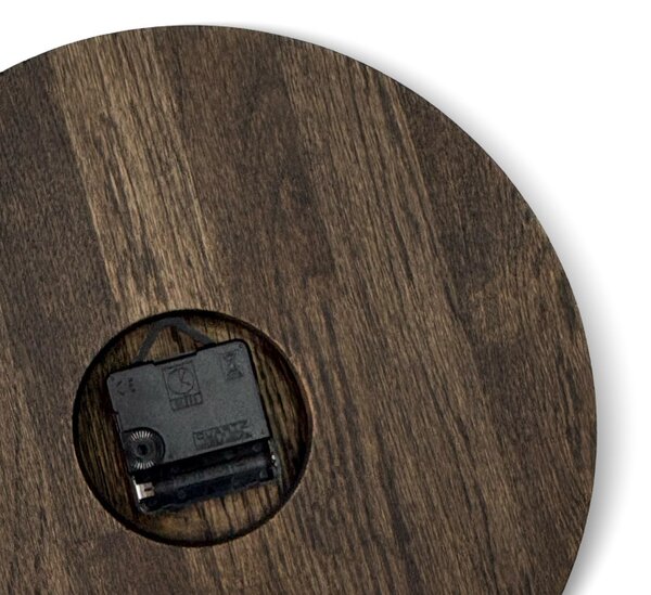 Ceas de perete din stejar cu design luxos - MATKON