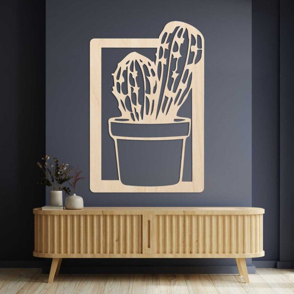 Pictură de perete sculptată - CACTUS MAGNU | SENTOP