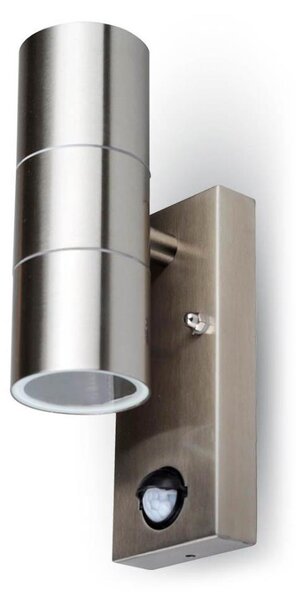 Aplica de perete exterior cu senzor 2xGU10/35W/230V IP44