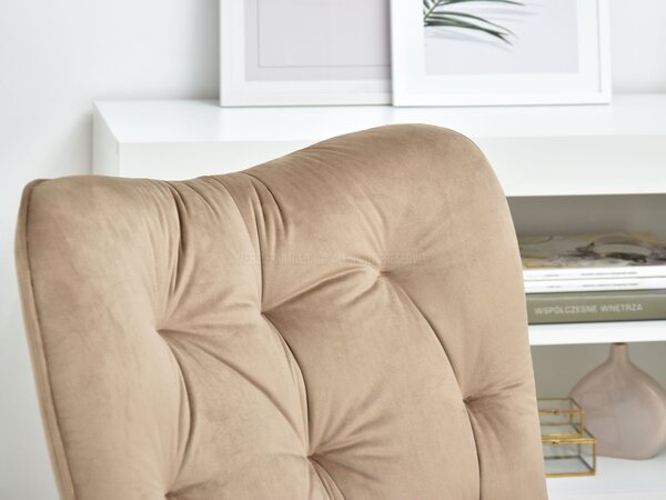 Fotoliu Meryl (bej + auriu). Promo -18%. 1110287