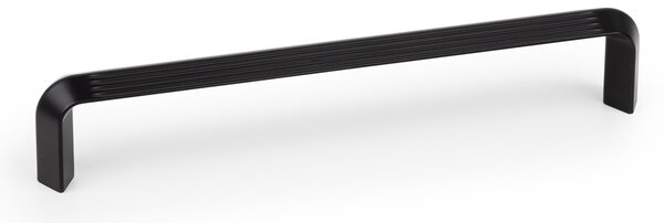 Maner pentru mobilier Lines, L:170 mm, finisaj negru mat