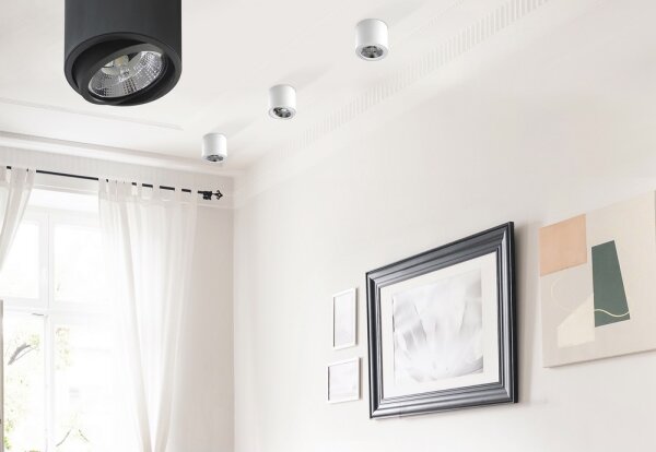 Azzardo AZ1356 - Plafonieră ALIX 1xG53/50W/230V/12V