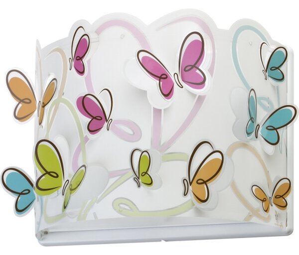 Dalber D-62148 - Aplică perete copii BUTTERFLY 1xE27/60W/230V