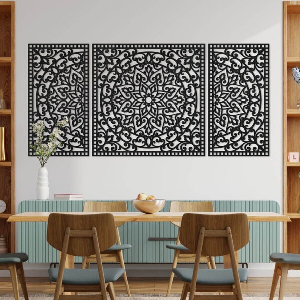 Decorațiune murală din lemn Mandala | FLORIA