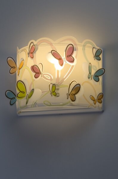 Dalber D-62148 - Aplică perete copii BUTTERFLY 1xE27/60W/230V