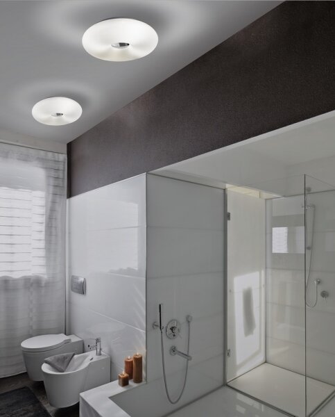 Azzardo AZ1598 - Plafonieră baie OPTIMUS 2xE27/40W/230V IP44