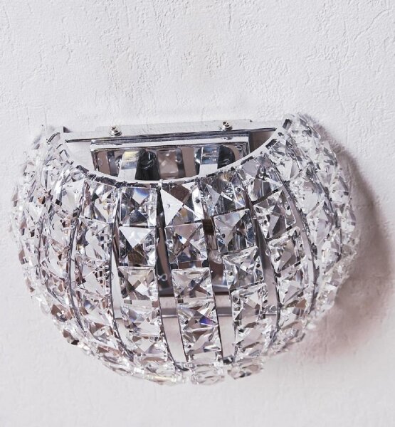 Azzardo AZ2520 - Aplică perete de cristal SOPHIA 2xG9/40W/230V