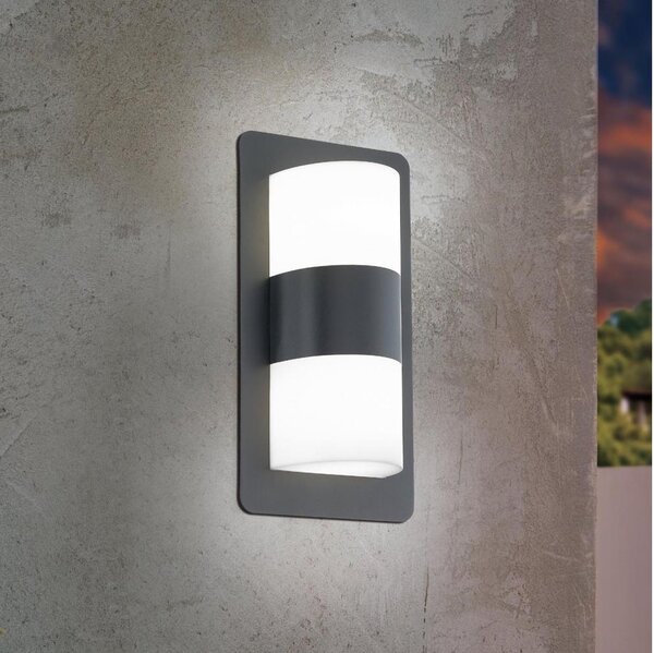 Aplică de exterior CISTIERNA 2xE27/10W/230V IP44 antracit Eglo 98086