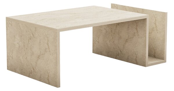 Masuta Cafea Pontic PAL Finisaj Marmura, Dim.86x8x50x32 Cm