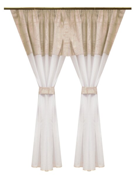 Perdea Velaria in alb, 340x170 cm