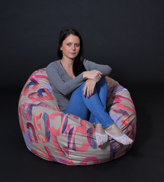 Fotoliu Matusalem, Material Textil - Crimson