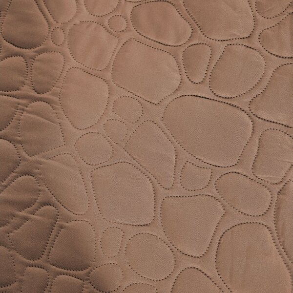 Cuvertura de pat maro deschis STONE Dimensiuni: 200 x 220 cm