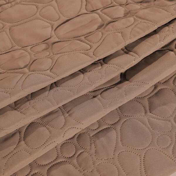 Cuvertura de pat maro deschis STONE Dimensiuni: 200 x 220 cm
