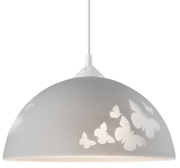 Lustră pe cablu 1xE27/60W/230V fluturi